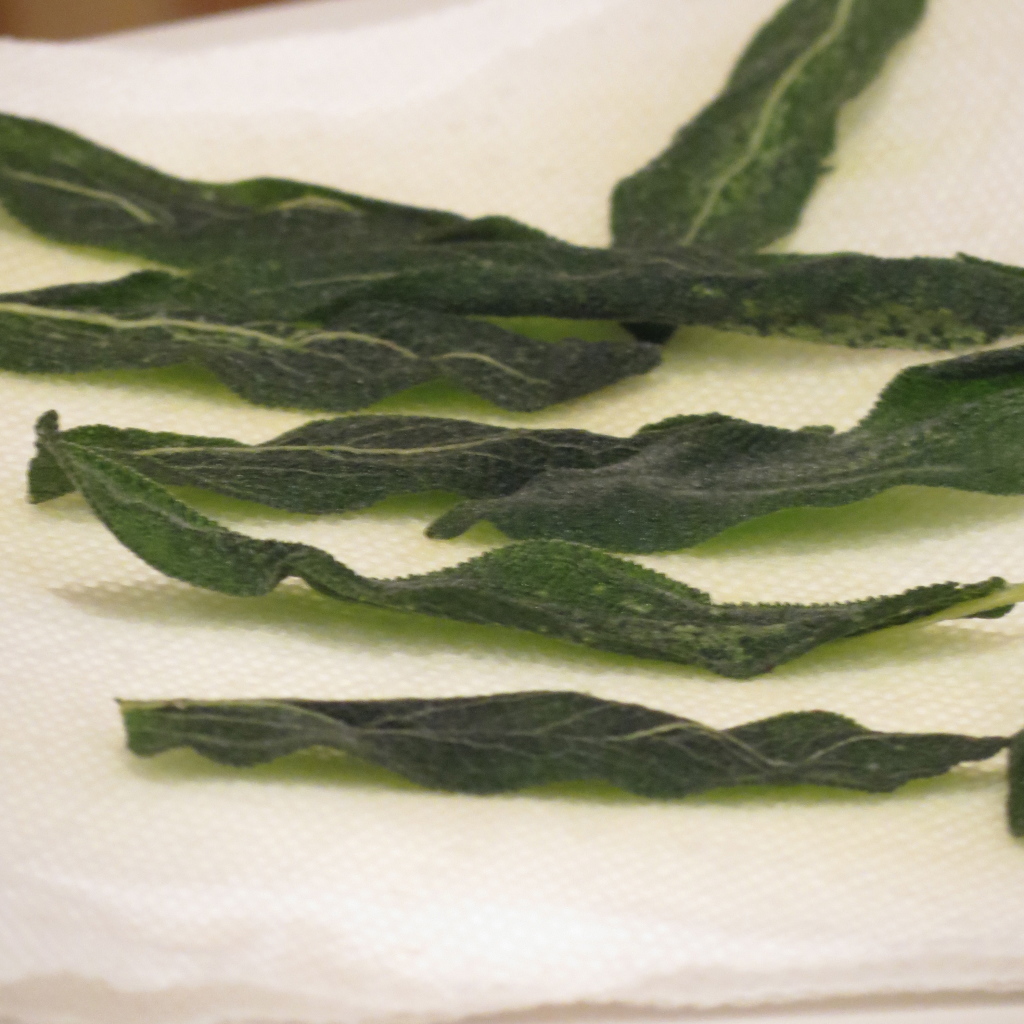 fried sage
