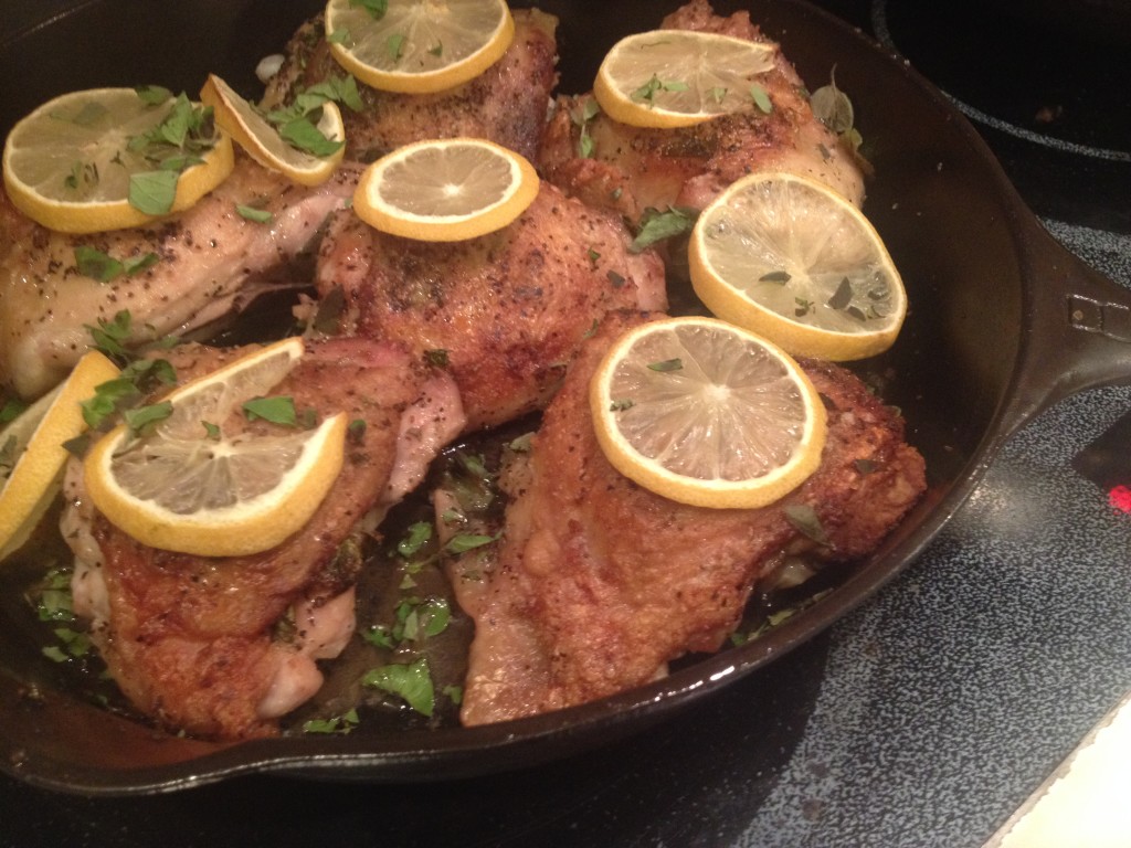 Baked Crispy Chicken Thighs 3