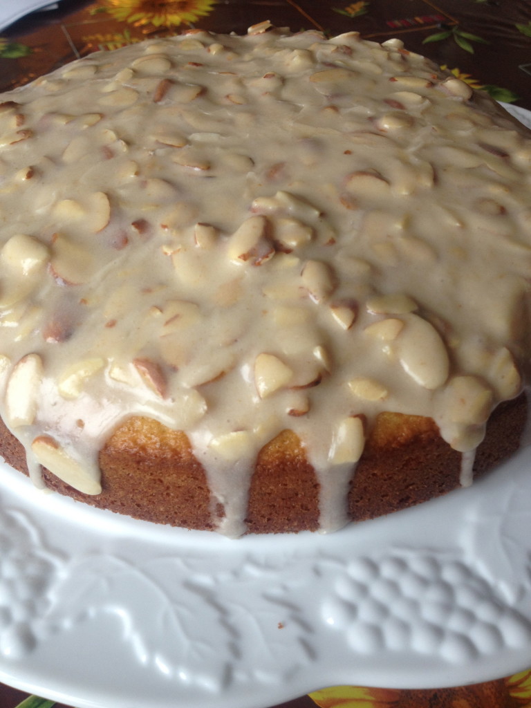 Almond Olive Oil Cake with Brown Butter Glaze 1