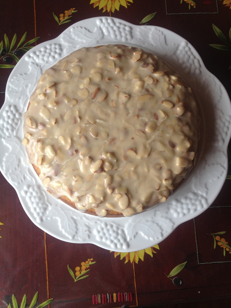 Almond Olive Oil Cake with Brown Butter Glaze 2