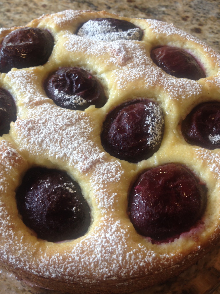 Olive Oil Ricotta Cake with Plums 5