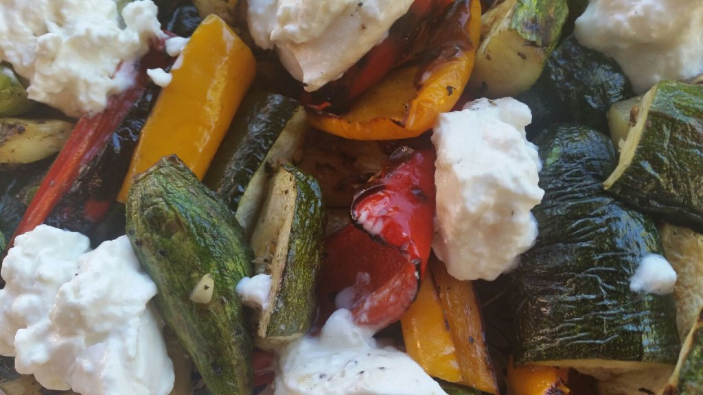 Harvest Vegetables with Fresh Burrata 1