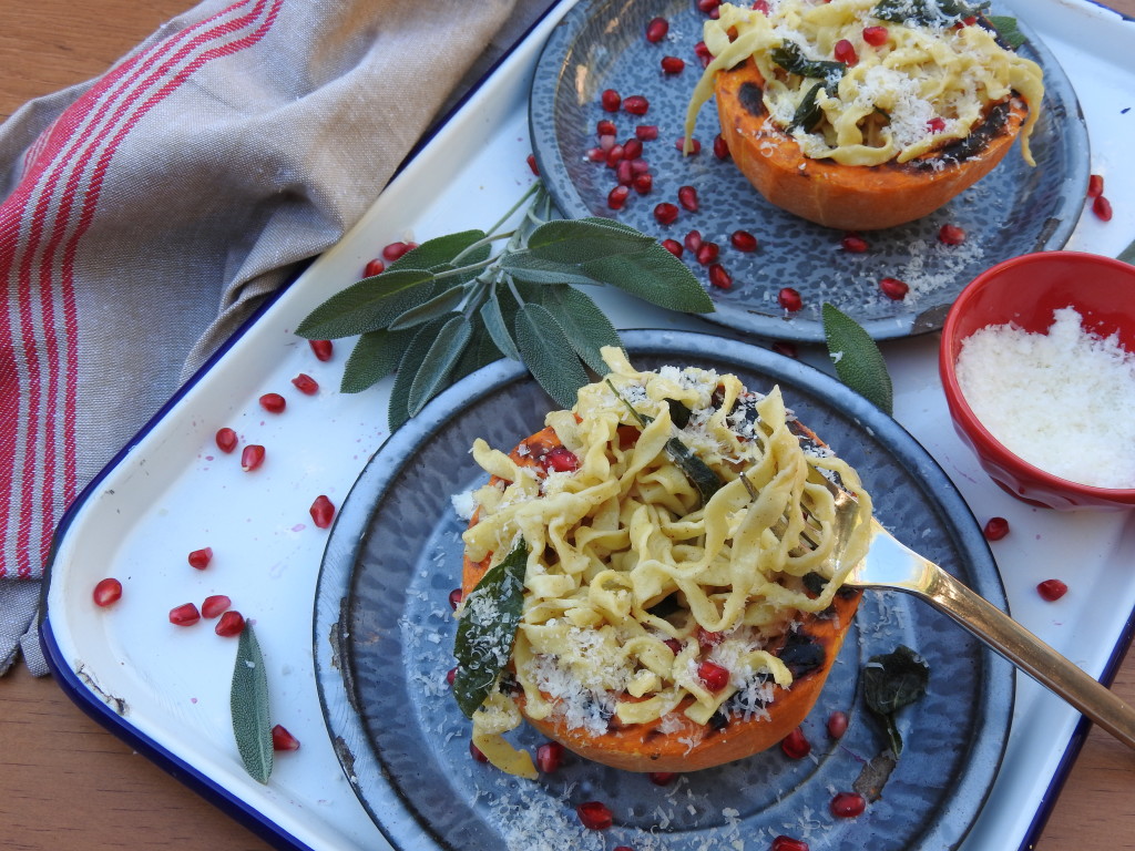 Fettuccine with Butter and Sage