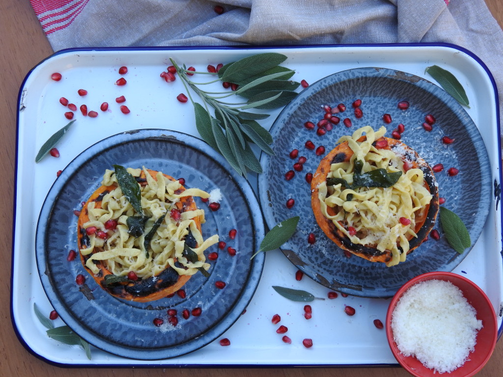 Fettuccine with Butter and Sage