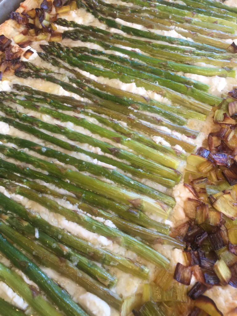 Asparagus and Leek Puff Pastry