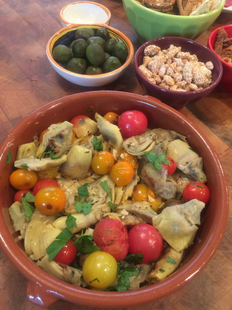 Artichokes Al Ajillo