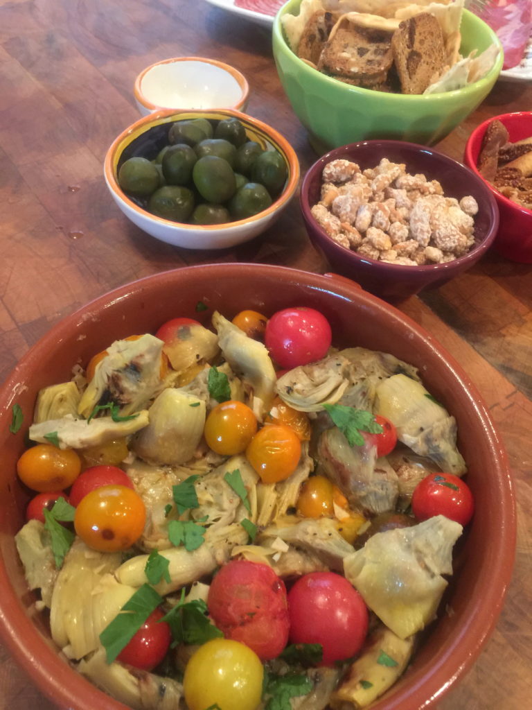 Artichokes Al Ajillo