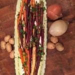 Honey-Glazed Roasted Rainbow Carrots